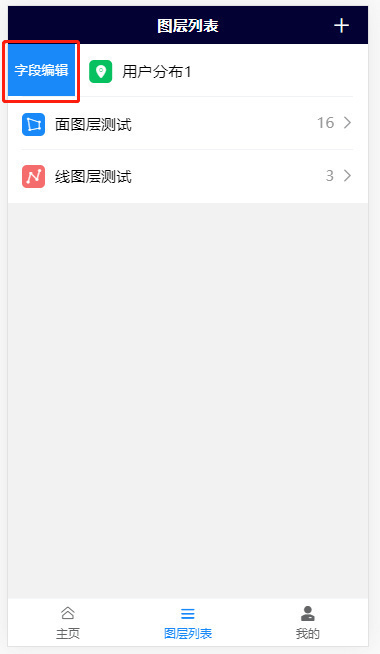 出现字段编辑